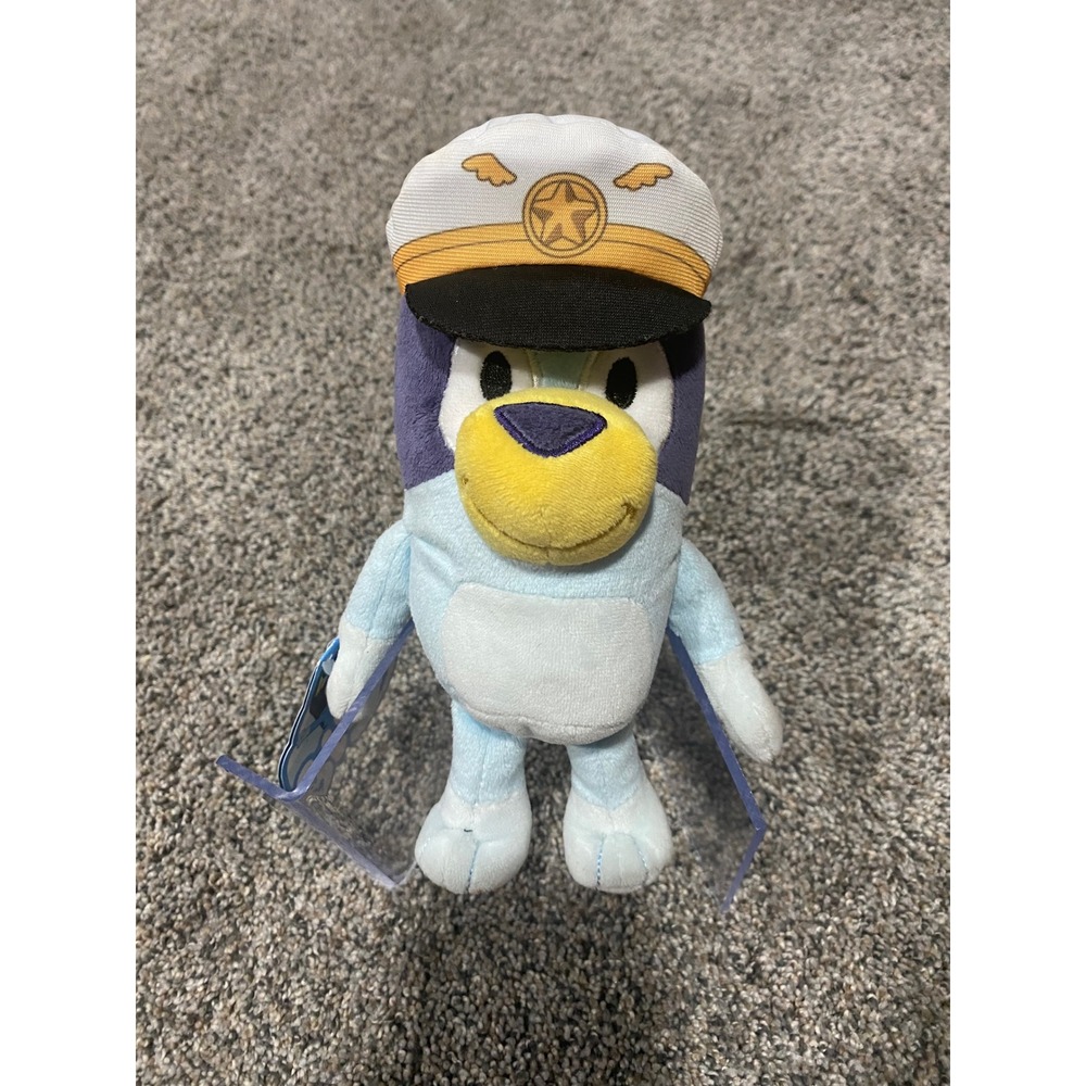 Bluey Captain Plush Stuffed Animal Moose Toys New With Tags